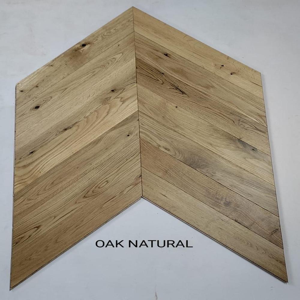 Chevron Engineered Luxury wood flooring  