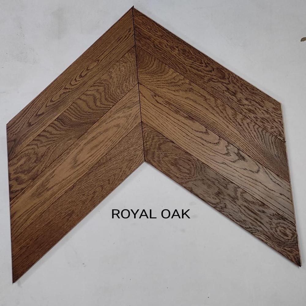 Chevron Engineered Luxury wood flooring  