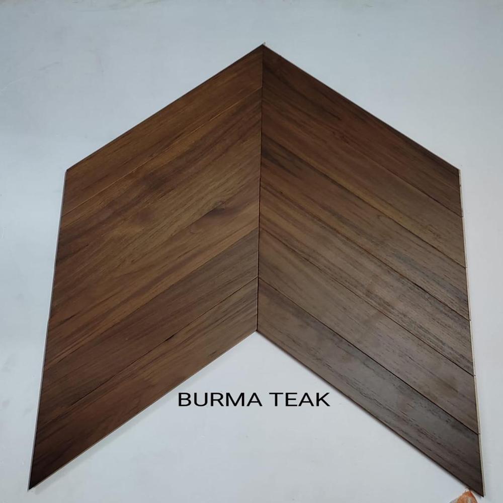Chevron Engineered Luxury wood flooring  