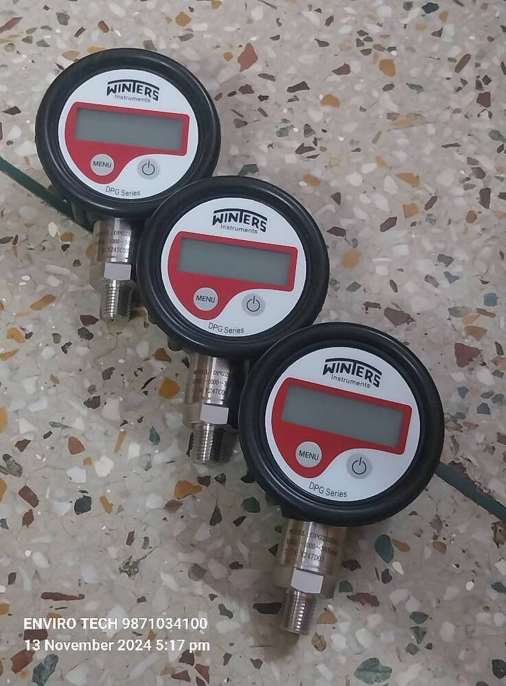 Winters Canada Digital Pressure Gauge MODEL - DPG205R11 RANGE  -1000 TO 3000 MBAR
