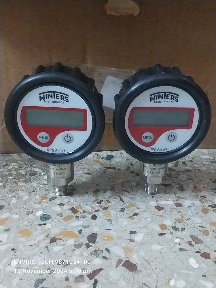 Winters Canada Digital Pressure Gauge MODEL - DPG205R11 RANGE  -1000 TO 3000 MBAR