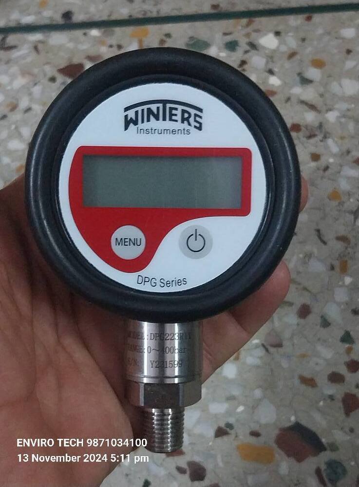 Winters Canada Digital Pressure Gauge MODEL - DPG205R11 RANGE  -1000 TO 3000 MBAR