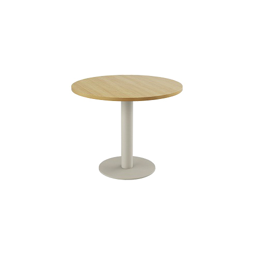 Dtpcbprt Round Discussion Table - Color: Brown