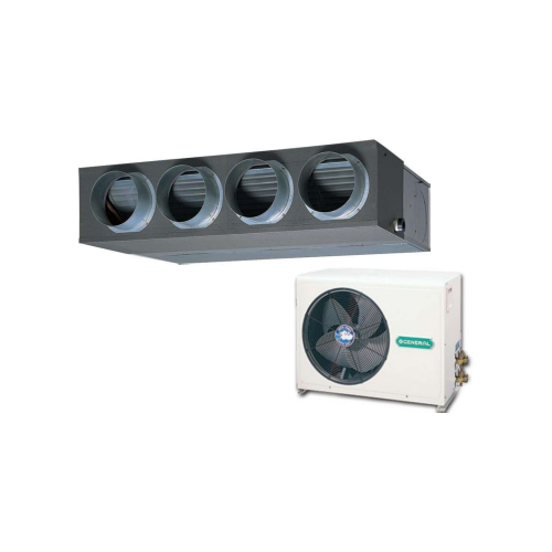 Fixed Speed Ductable Air Conditioner - Color: White