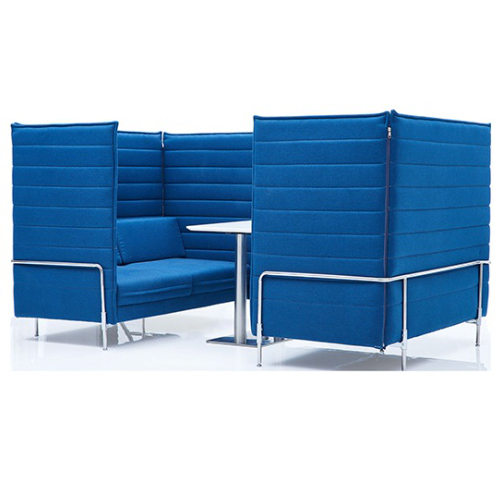 Ff-Mb-007-Cr Face To Face Sofa - Color: Blue