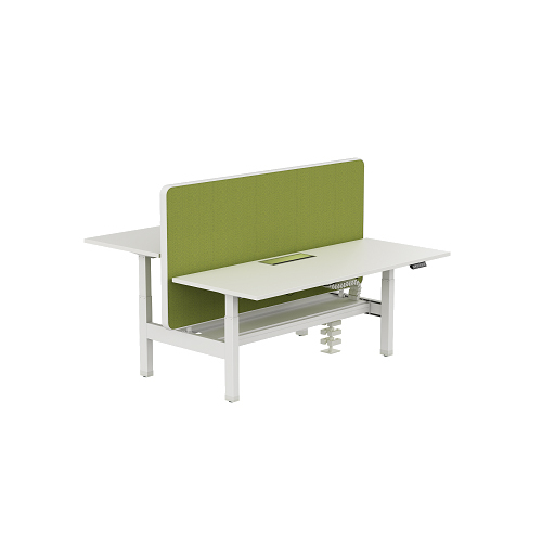 2 Person Back To Back Free Standing Table - Color: Green