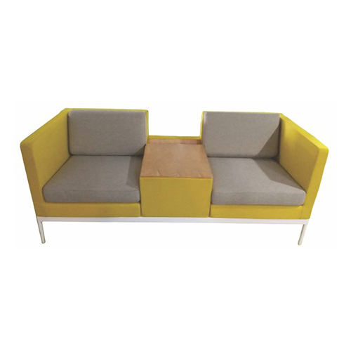 Fs-2S-002-Pl Office Sofa - Color: Yellow