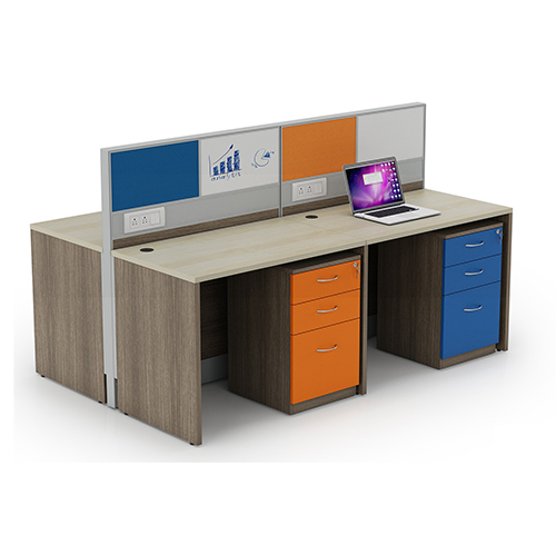 Partition Based System Workstation - Color: Brown