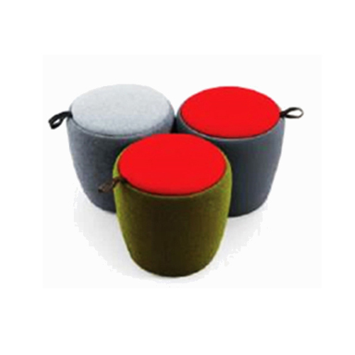 Ps-Cp-001-Cr Puffy Stool - Color: Multicolor