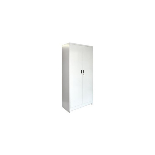 Full Height Storage Cabinet - Color: White