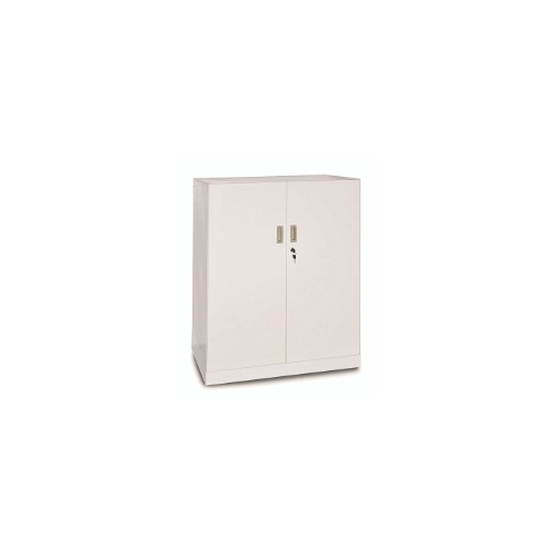 Medium Height Storage Cabinet - Color: White