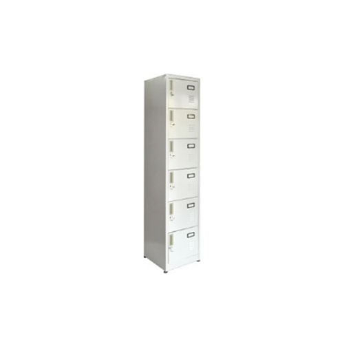 Steel Locker Storage Cabinet - Color: Grey