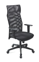Stead High Back Task Chair - Color: Black