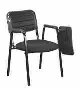 Batch Training Chair With Writing Pad - Color: Black