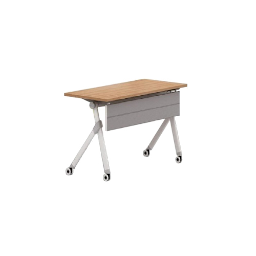 Training Table Foldable With Modesty - Color: Brown