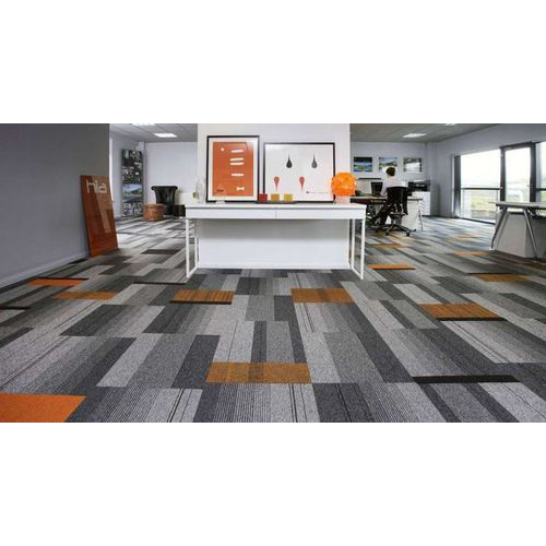 Office Carpet Flooring - Color: Muticolor