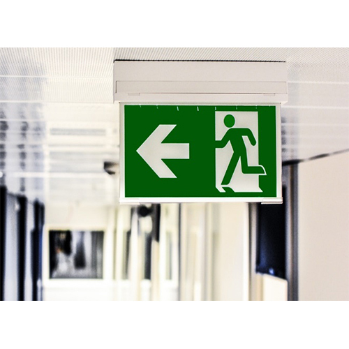 Exit Signage Board - Application: Commercial
