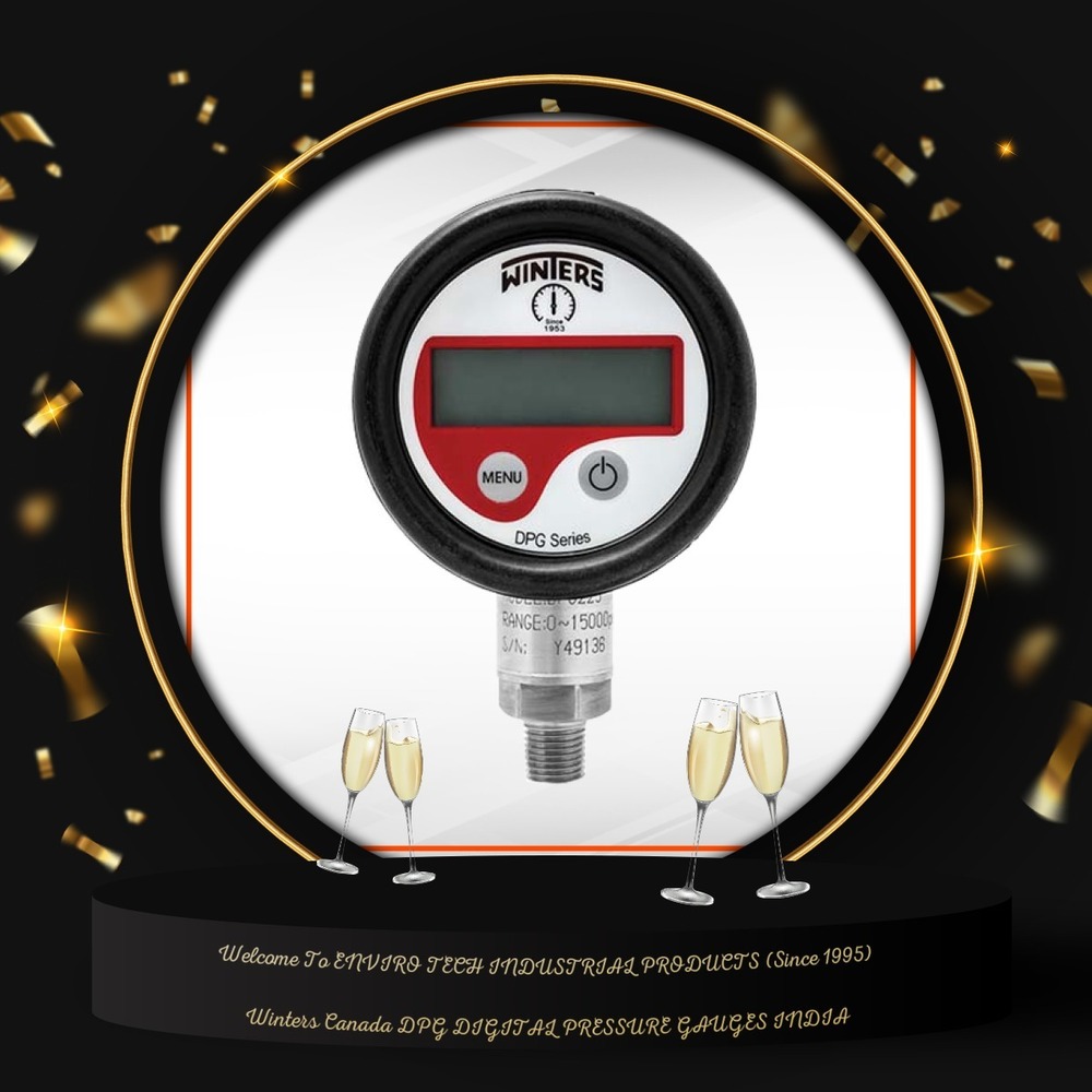 Winters Canada Digital Pressure Gauge MODEL - DPG214 RANGE - 0-100 PSI