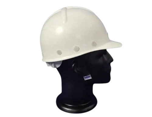 Nape Type Frp Helmet - Color: White