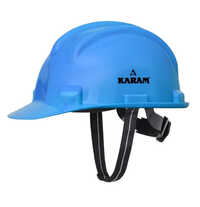 521 Star Blue Karam Safety Helmet - Material: Plastic