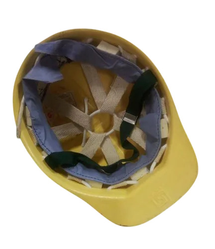 Frp Safety Helmet - Color: Yellow