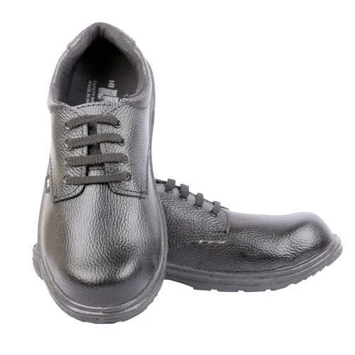 Hillson Leather Safety Shoes - Color: Black