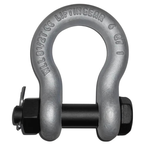 Bow Shackles 1 Ton With Tc - Color: Silver