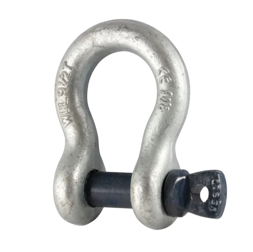Bow Shackles 2 Ton With Tc - Color: Silver