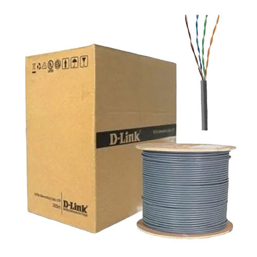 D-Link Cat6 Cable Box 305 Mtr - Color: Grey