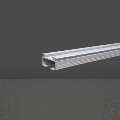 M Curtain Track - Color: Ivory