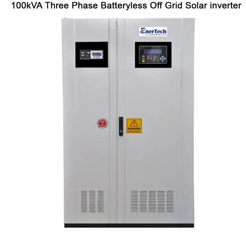 100kVA Three Phase Batteryless Off Grid Solar inverter