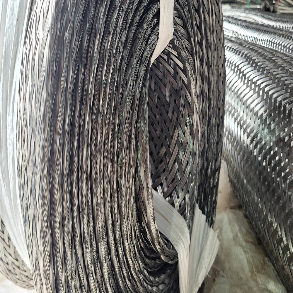 Stainless Steel Braid - 1 Inch Size, 6-30 Meters Length | Silver Color, 25-50 Mm Diameter, Designed For Heavy-duty Industrial Applications