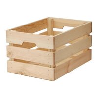 Wooden Crate Box