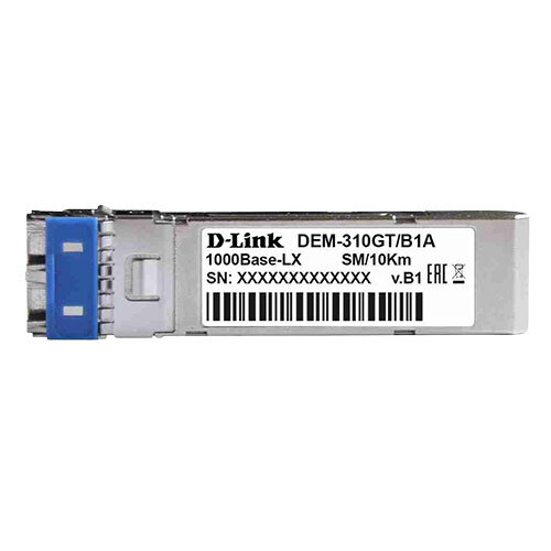 Dem-310gt 1000base Lx Single Mode Sfp Transceiver - Dimension (L*w*h): A 5.54 X 1.37 X 0.84 Cm; Centimeter (Cm)