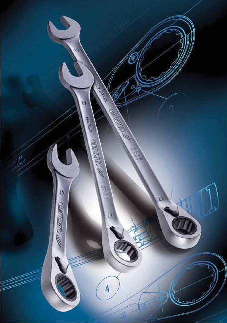 Gedore Ratchet  Spanners Handle Material: Steel