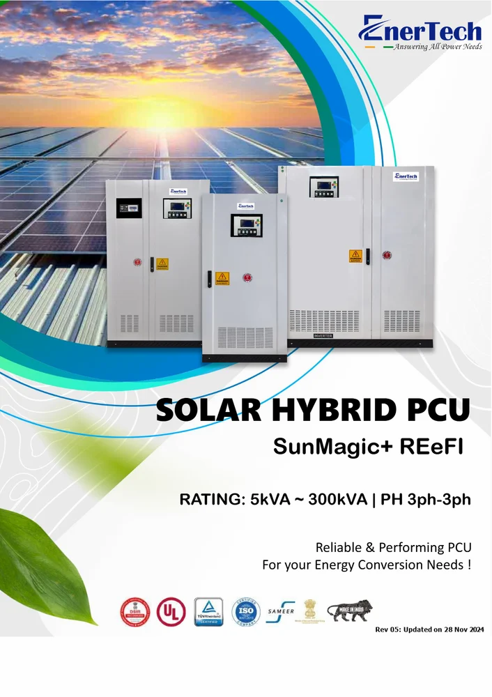 EnerTech 5kva /96v Hybrid Solar Inverter