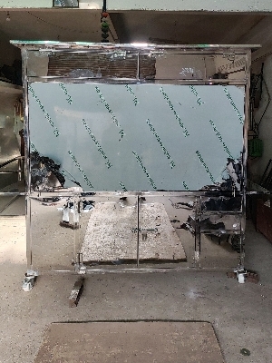 Stainless steel food counter