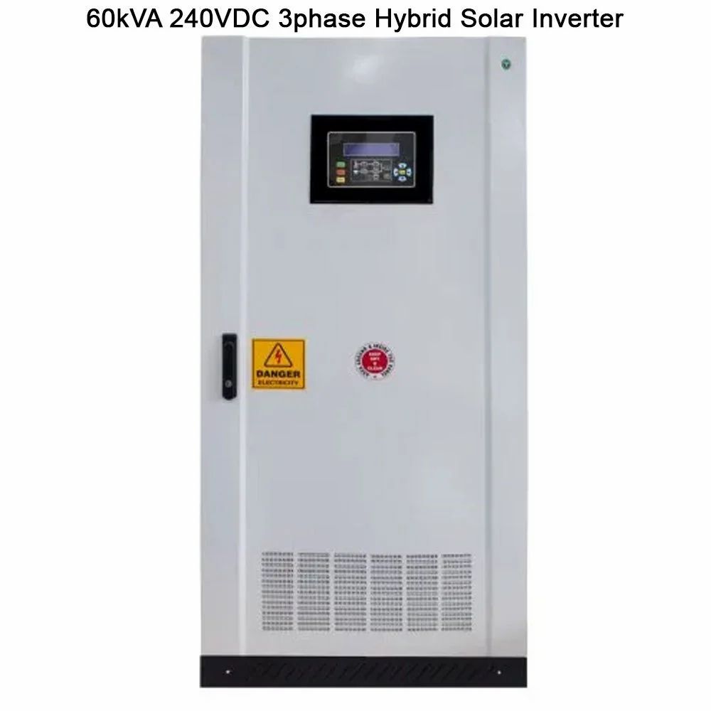 60kva 240vdc 3 Phase Hybrid Solar Inverter - Application: Industrial