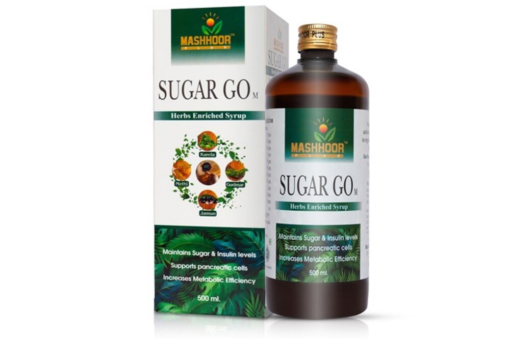 500ml Sugar Go M Herbs Enriched Syrup