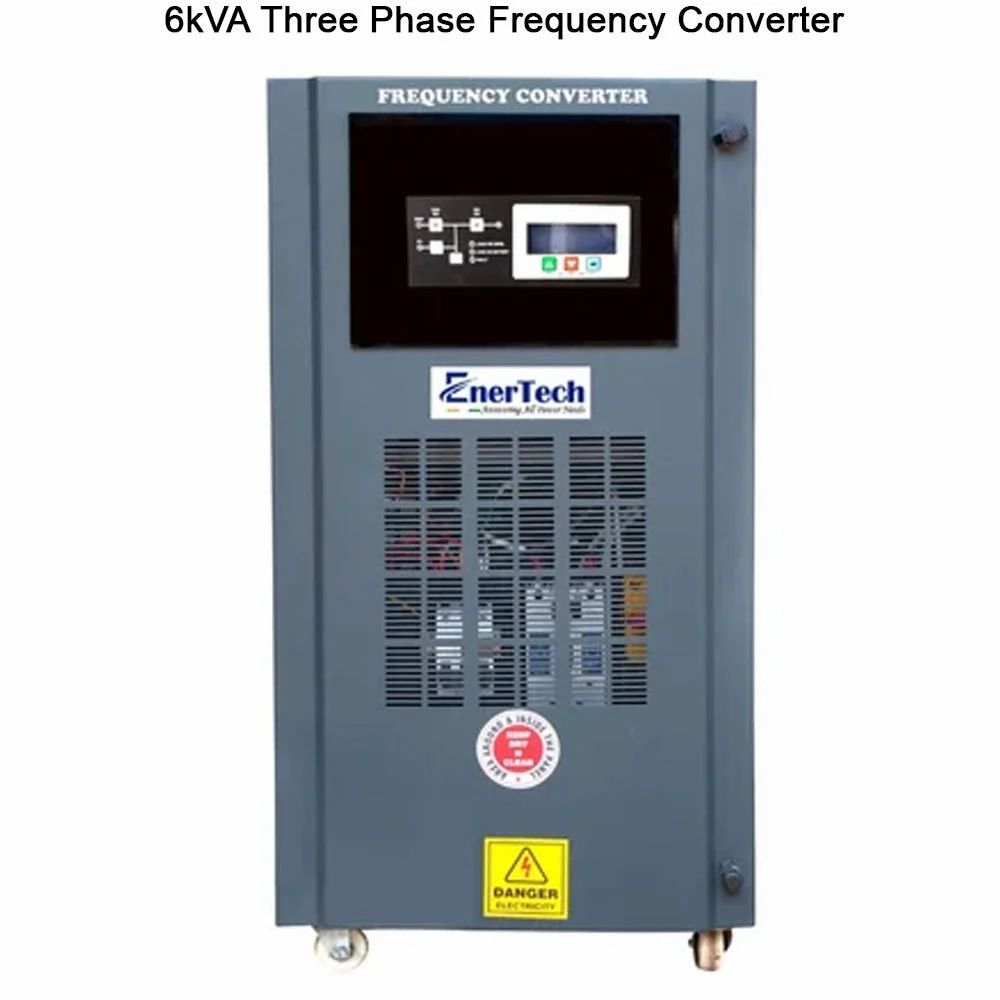 6kVA Three Phase Frequency Converter, For Industrial