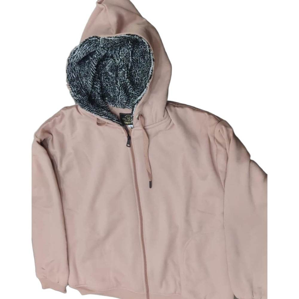 Ladies Fur Sweatshirt