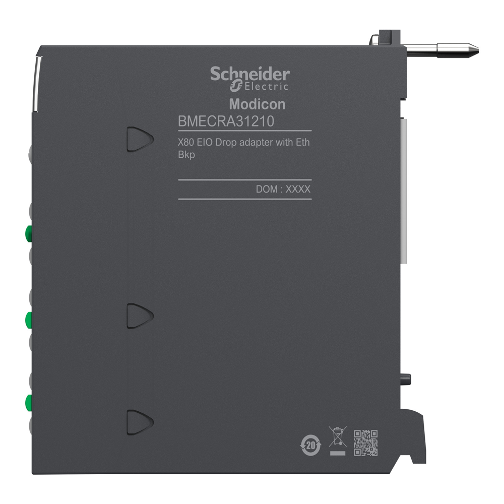 Modicon Plc -Bmecra31210 - Application: For Remote I/o Modules