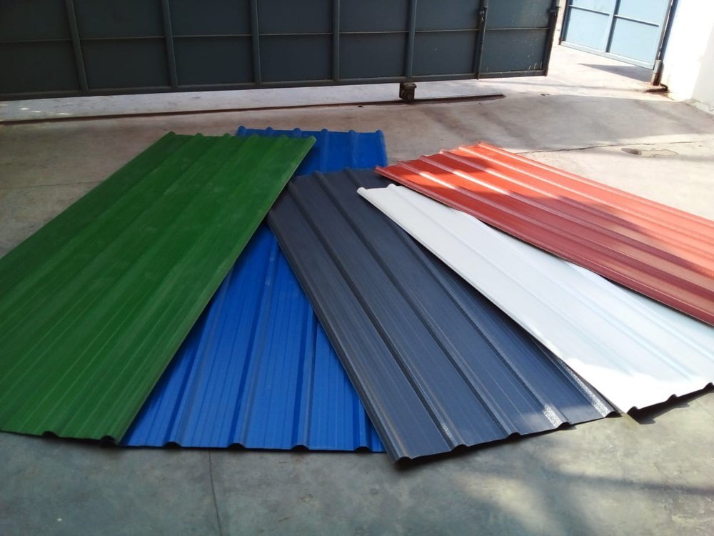 Colour Coated Roofing Sheet - Features: Waterproof