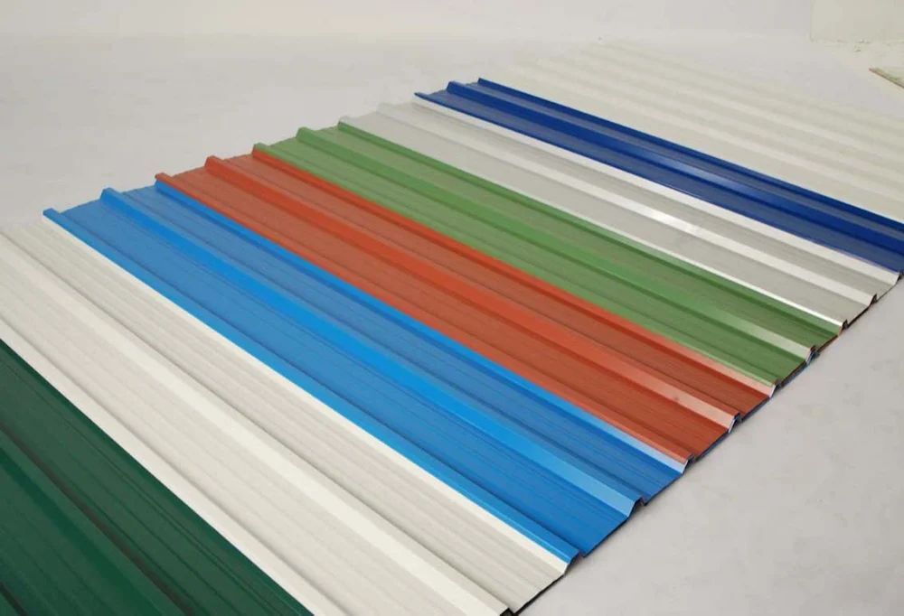 Colour Coated Roofing Sheet - Features: Waterproof