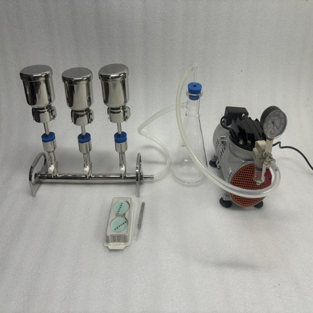 3 Stage Inbuilt Clamp Vacuum Filtration Manifold Complete Kit