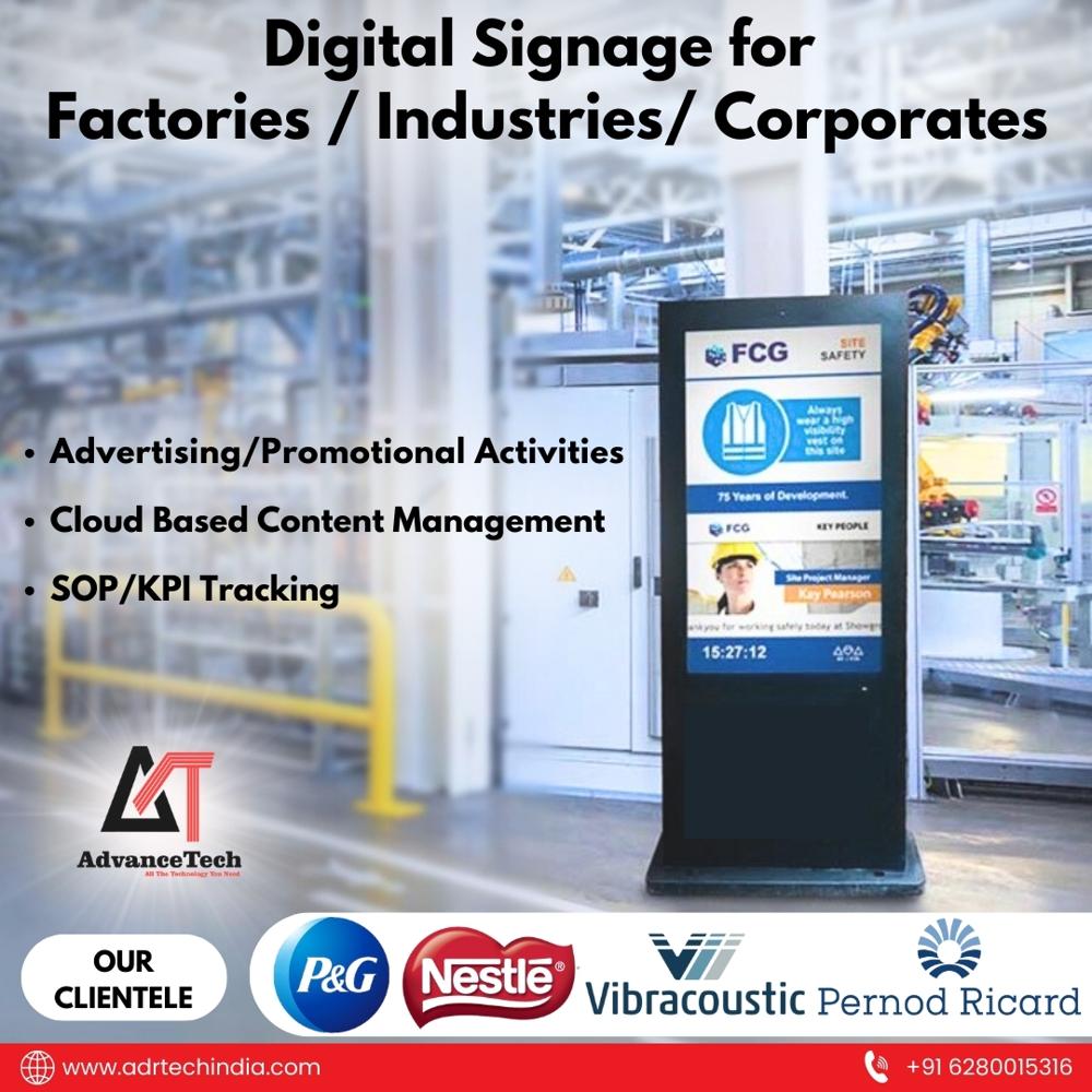 Floor Mount Standee - Application: Commercial
