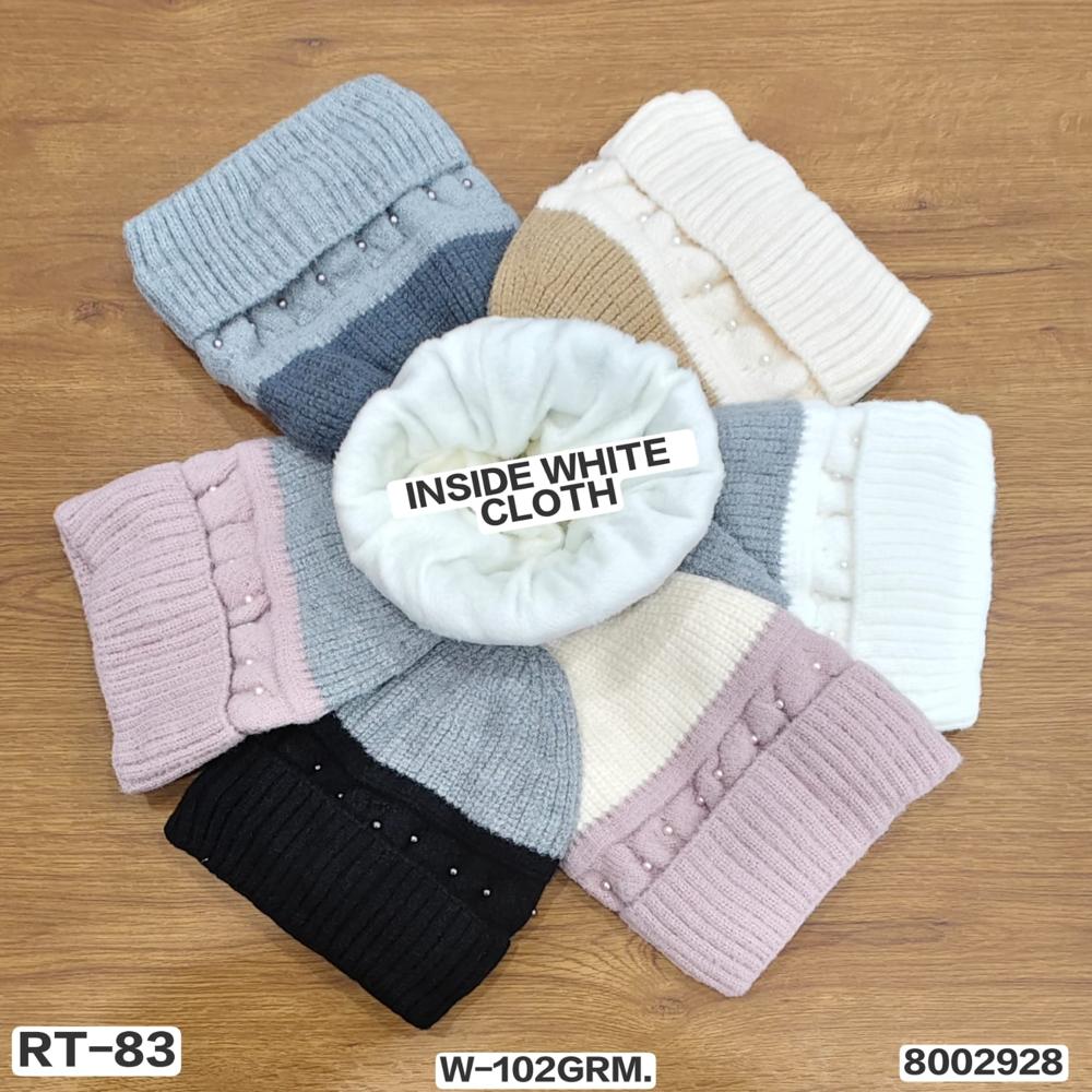 Woolen Winter Caps - Color: Multicolor
