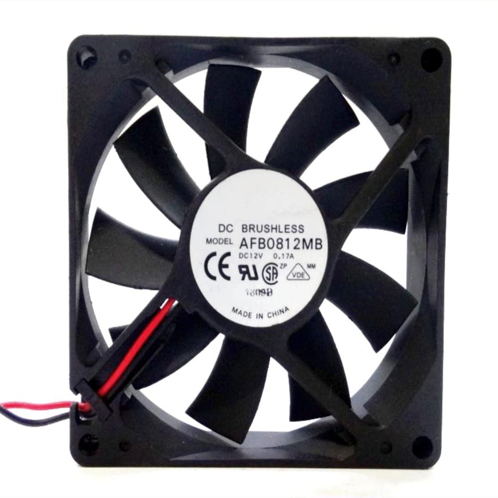 AFB0812MB DC12V 0.17A 80X80X15mm 2-Wire Cooling Fan 8015mm