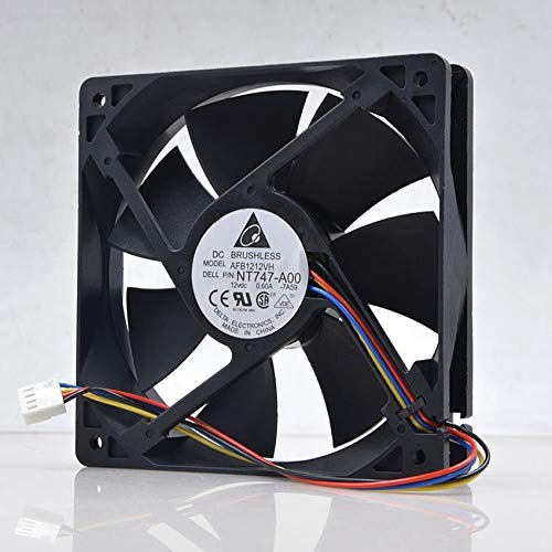 Delta 12CM 12V 0.60A AFB1212VH 12025 Chassis 4pin Motherboard Speed Regulation Fan