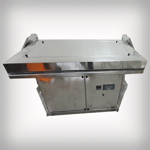 3A 5 Ss Flatbed Ironing Machine - Color: Silver